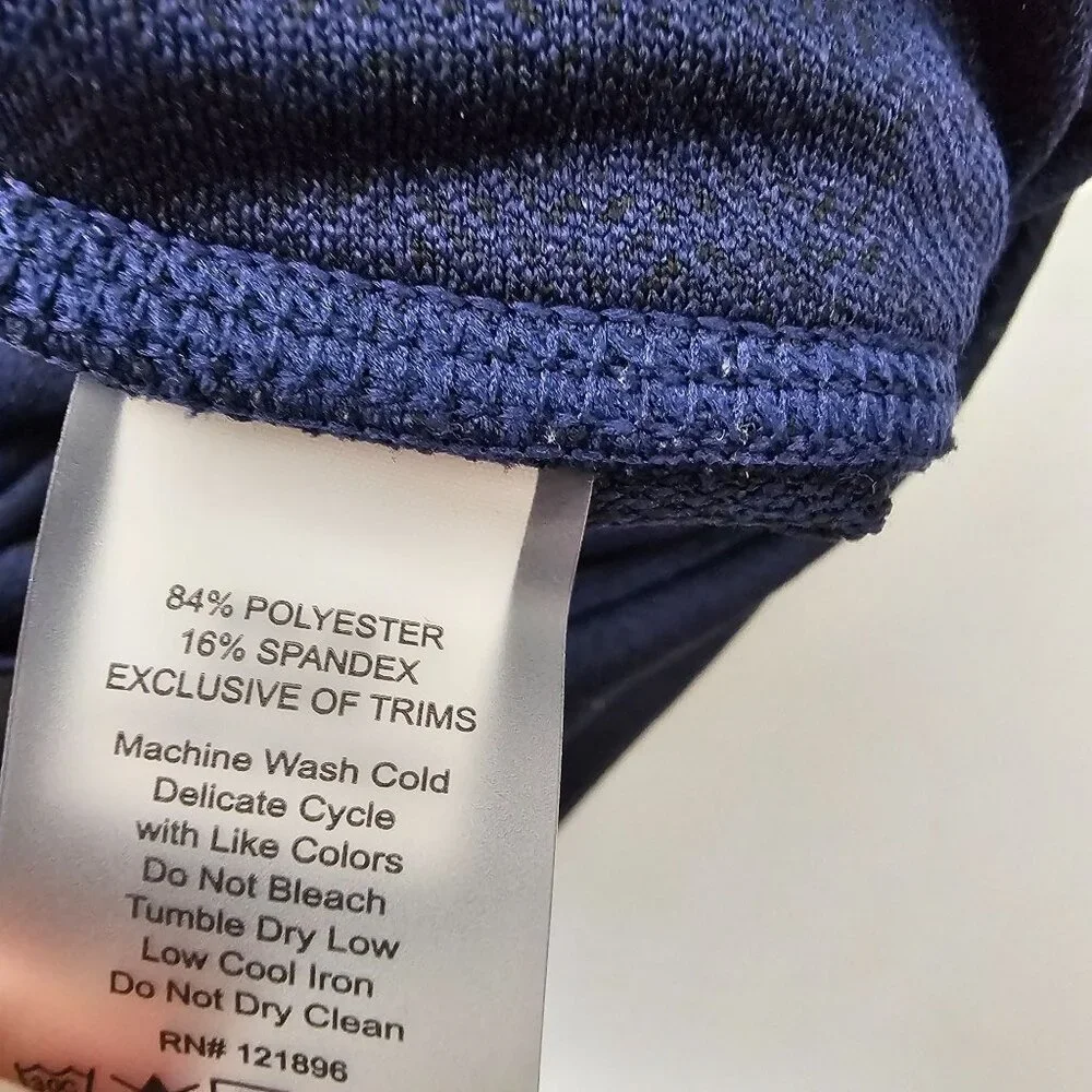 Title Nine S Navy Blue Eighth Day 2.0 Tights Athletic Leggings Gym Yoga Active - Picture 7 of 7